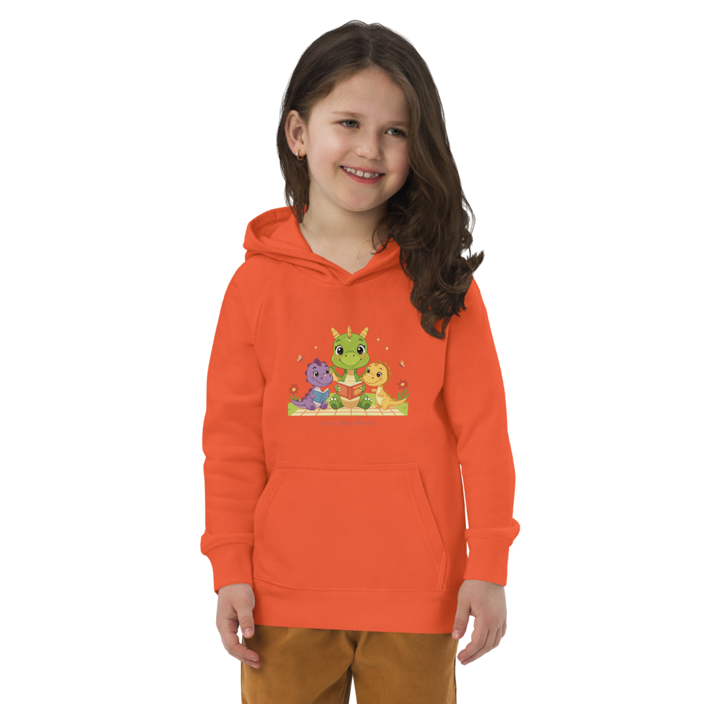 🌿 Simon the Dragon – De Avontuurlijke Kinder Hoodie OC | #1 | Design 1