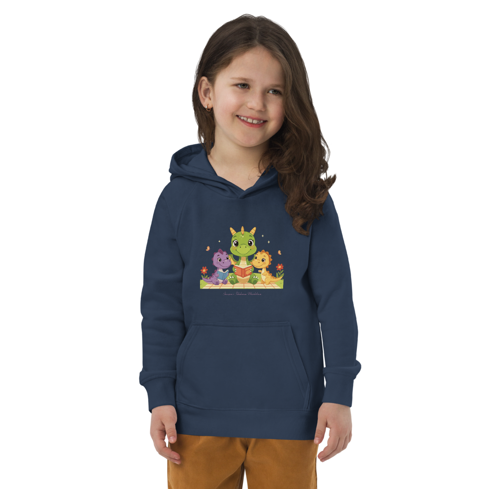 🌿 Simon the Dragon – De Avontuurlijke Kinder Hoodie OC | #1 | Design 1